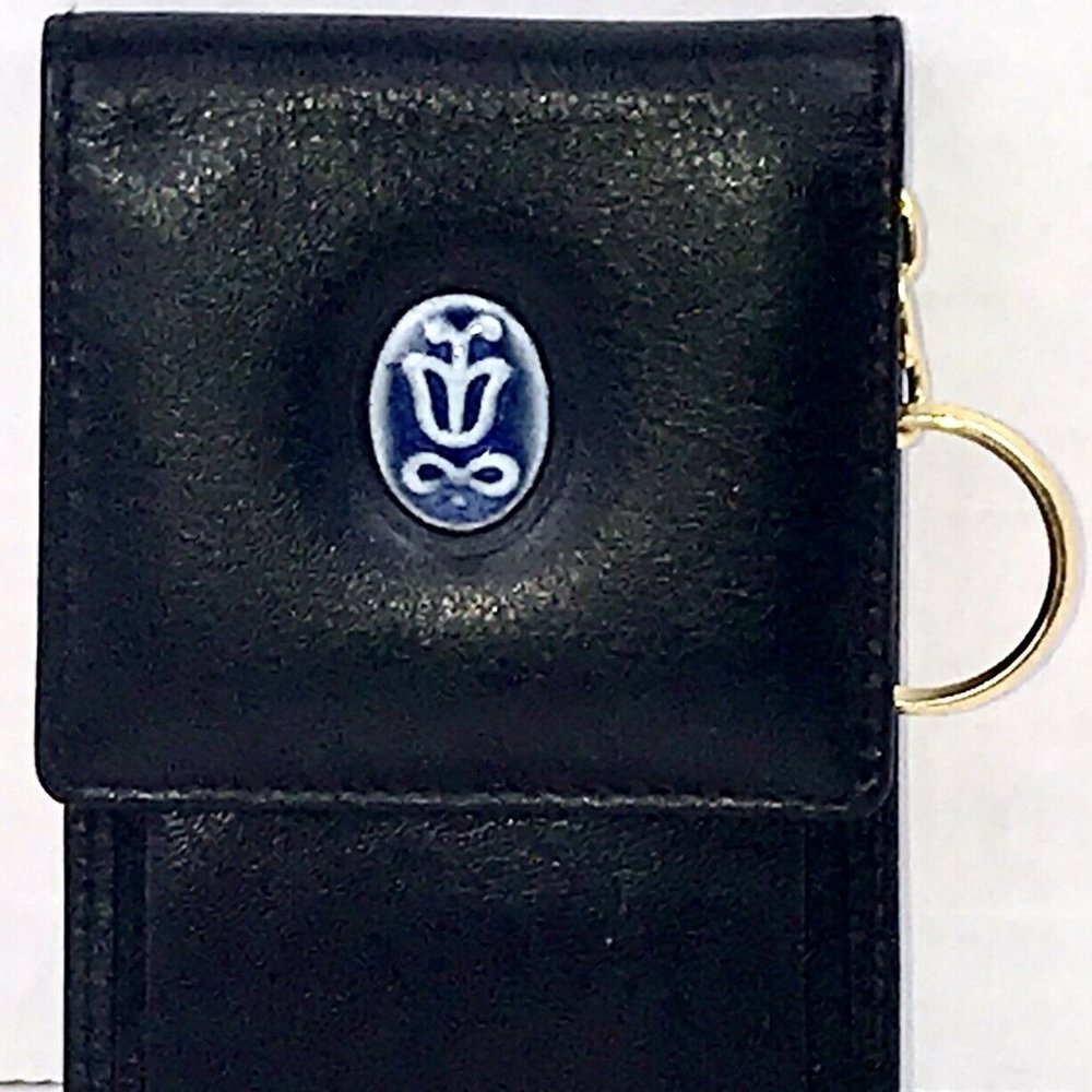 Lladro Society Collector Leather Coin Purse & Key